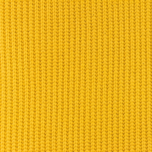 Schwerer Baumwoll Strick Ocker/Senf